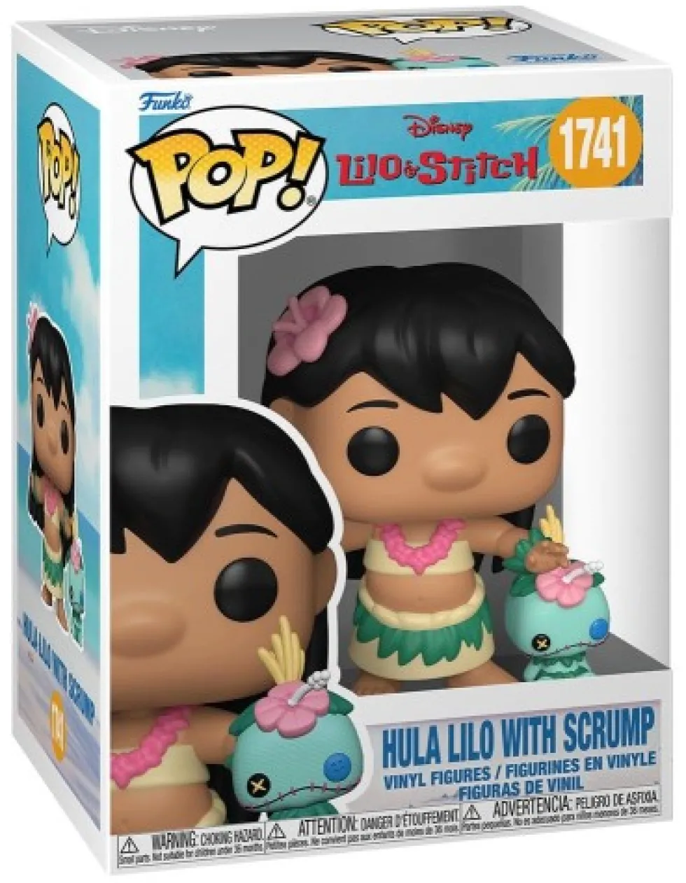 Funko POP Lilo & Stitch: Hula Lilo with Scrump
