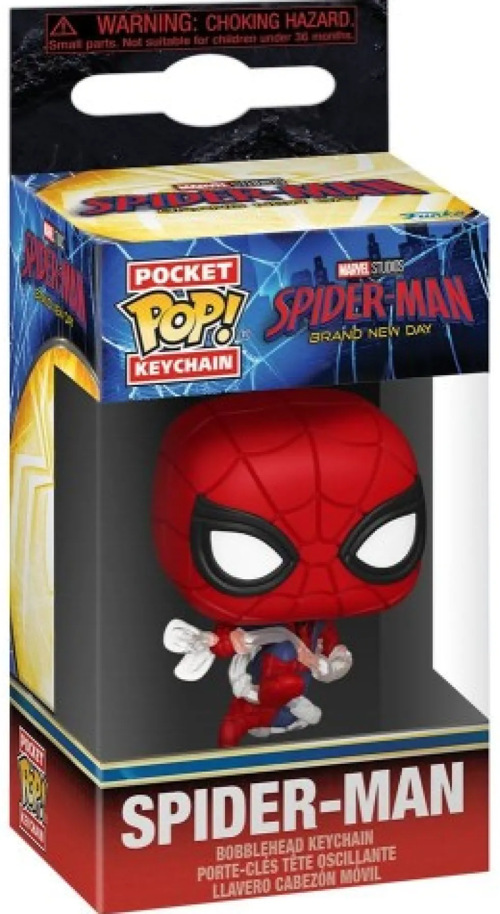 Funko POP Marvel: Keychain - Spider-Man: Brand New Day