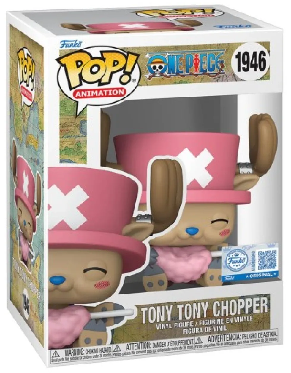 Funko POP One Piece: Tony Tony Chopper with Cotton Candy