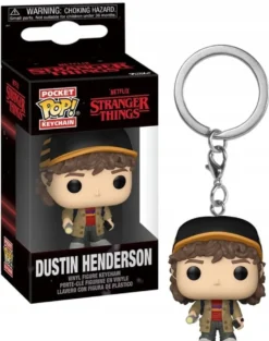 Funko POP Stranger Things: Keychain - Dustin Henderson