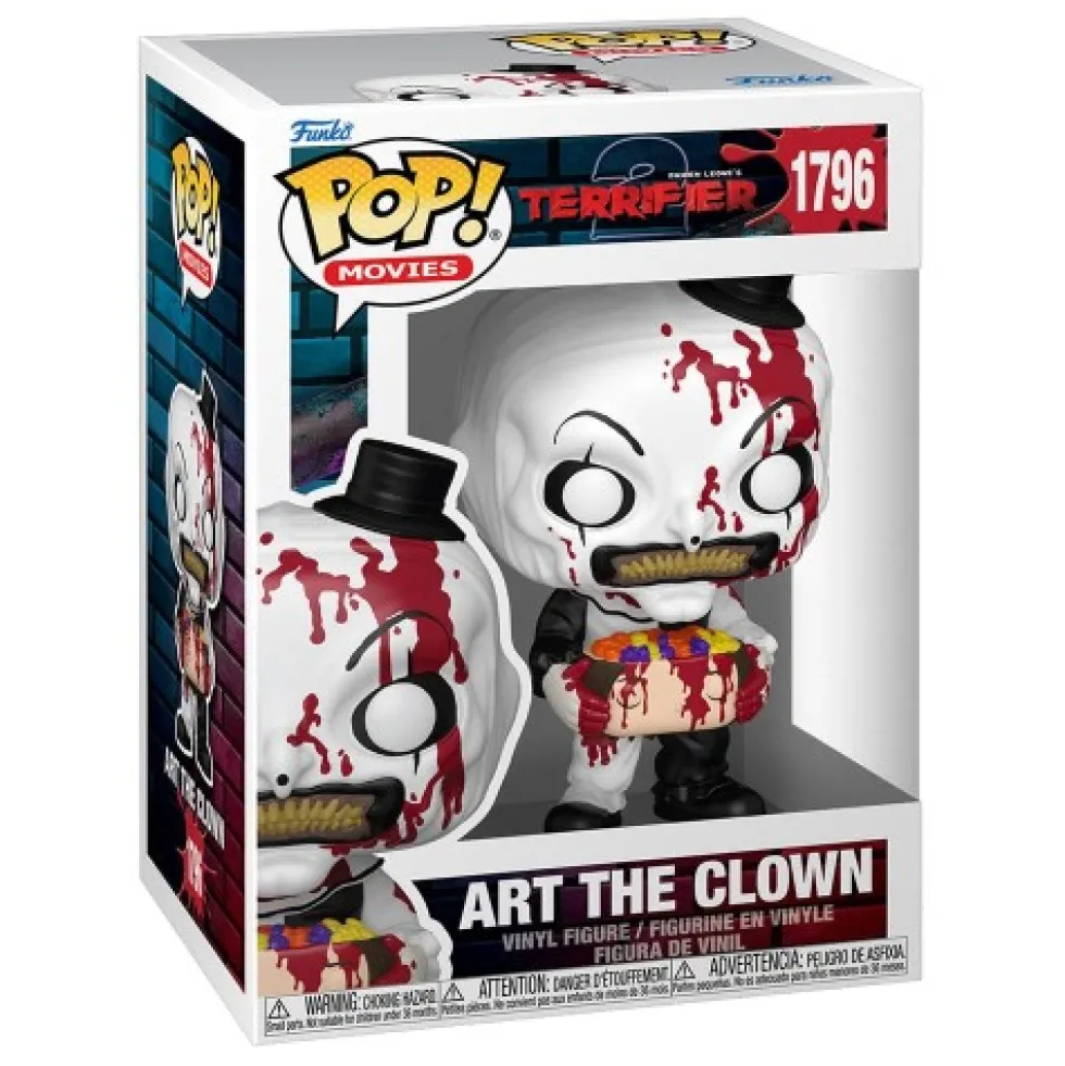 Funko POP Terrifier 2: Art the Clown with Candy Filled Head