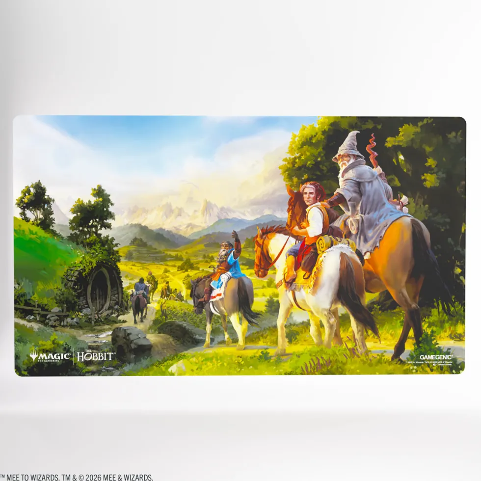 Gamegenic: Magic the Gathering - The Hobbit - Prime Playmat - Leaving Hobbiton