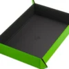Gamegenic: Magnetic Dice Tray - Rectangular - Black/Green