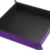 Gamegenic: Magnetic Dice Tray - Square - Black/Purple