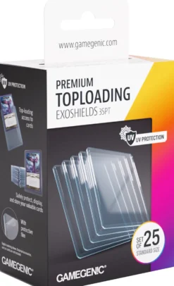 Gamegenic: Premium Toploading Exoshields (25 sztuk)
