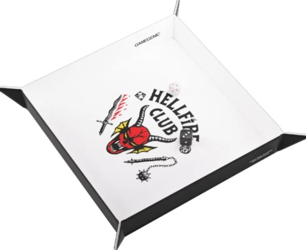 Gamegenic: Stranger Things - Magnetic Dice Tray - Hellfire Club