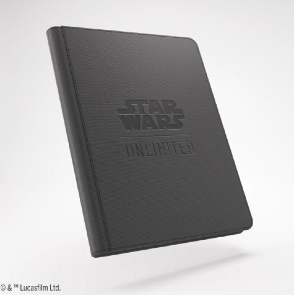 Gamegenic Zip-Up Album 18-Pocket - Star Wars Unlimited - Black
