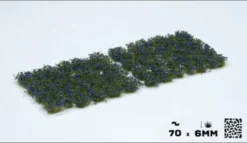 Gamer's Grass Blue Flowers