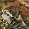 Gamers Grass: Cornflower Tiny Flowers (4 mm)