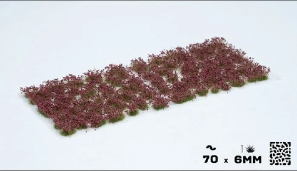Gamer's Grass Dark Purple Flowers