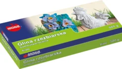 Glina rzeźbiarska: biała samoutwardzalna 500g