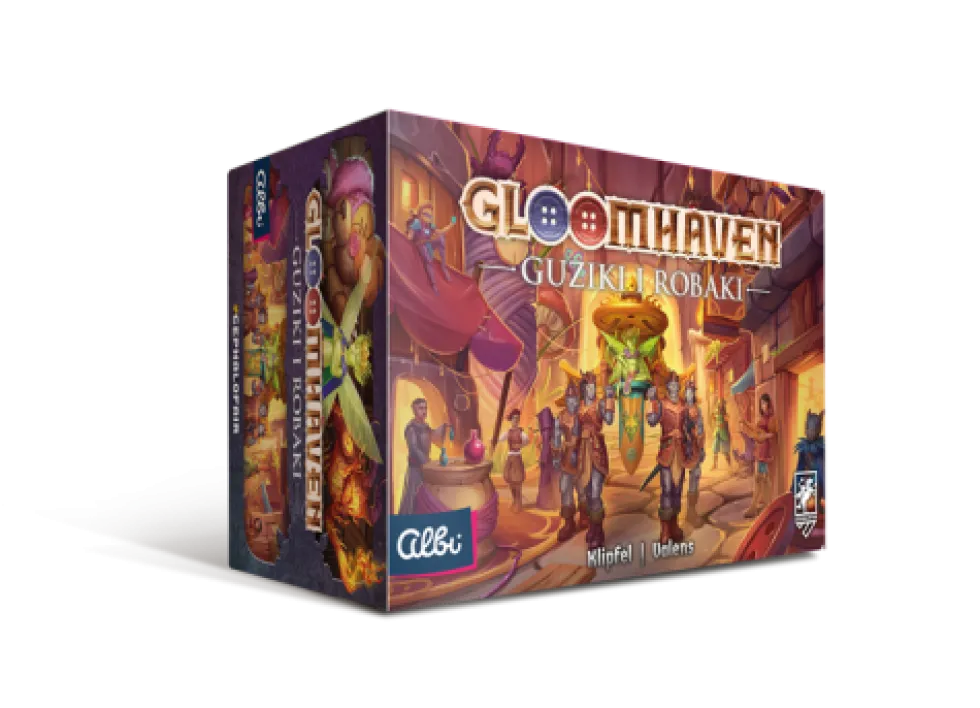Gloomhaven. Guziki i robaki