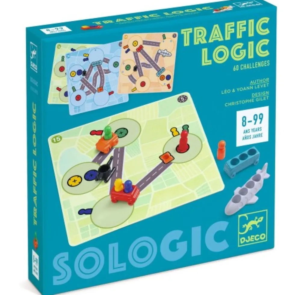 Gra logiczna Djeco: Traffic Logic