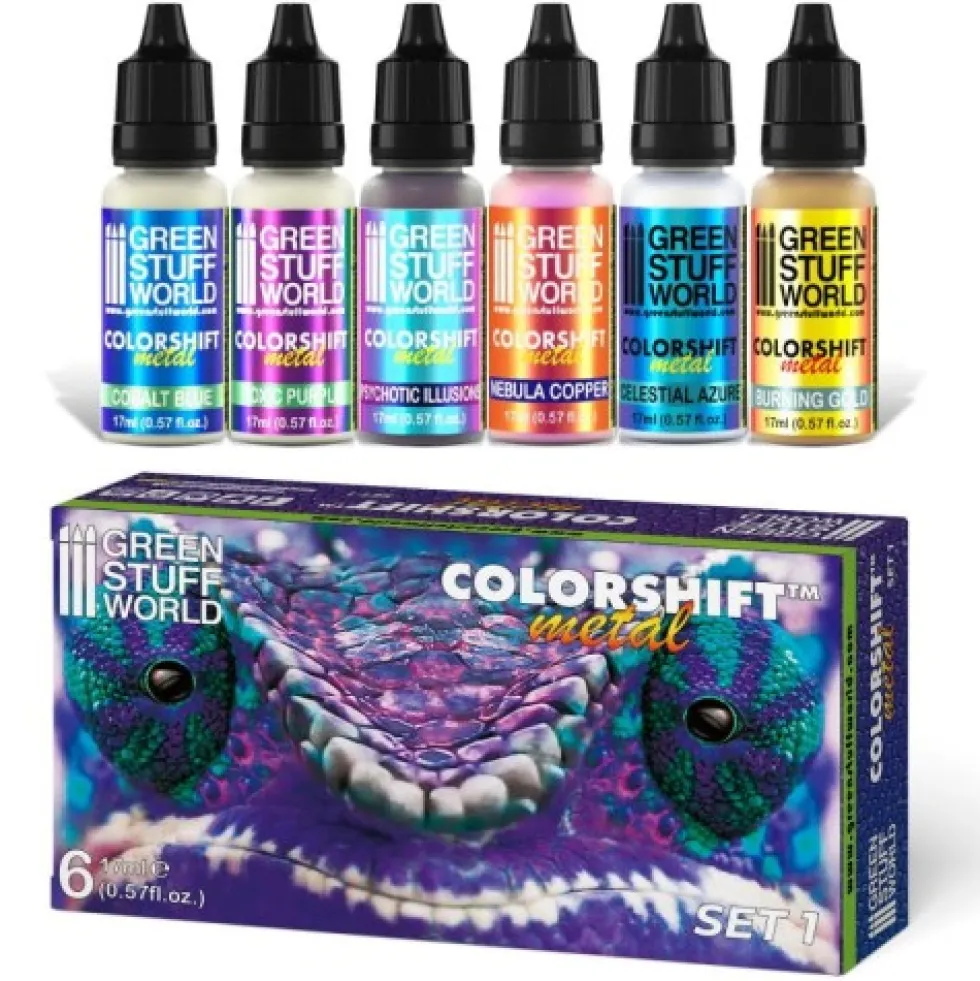 Green Stuff World: Chameleon Acrylic Paint Set 1