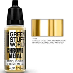 Green Stuff World: Chrome Paint - Antique gold 17ml