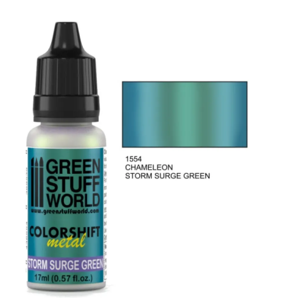 Green Stuff World: Colorshift Chameleon - Storm Surge Green