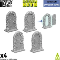 Green Stuff World: Drzwi (dungeon doors)(4 elementy)