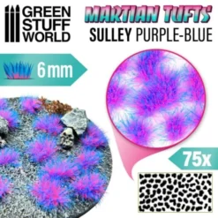 Green Stuff World: Fluorescencyjne trawki marsjańskie - Sully Purple-Blue