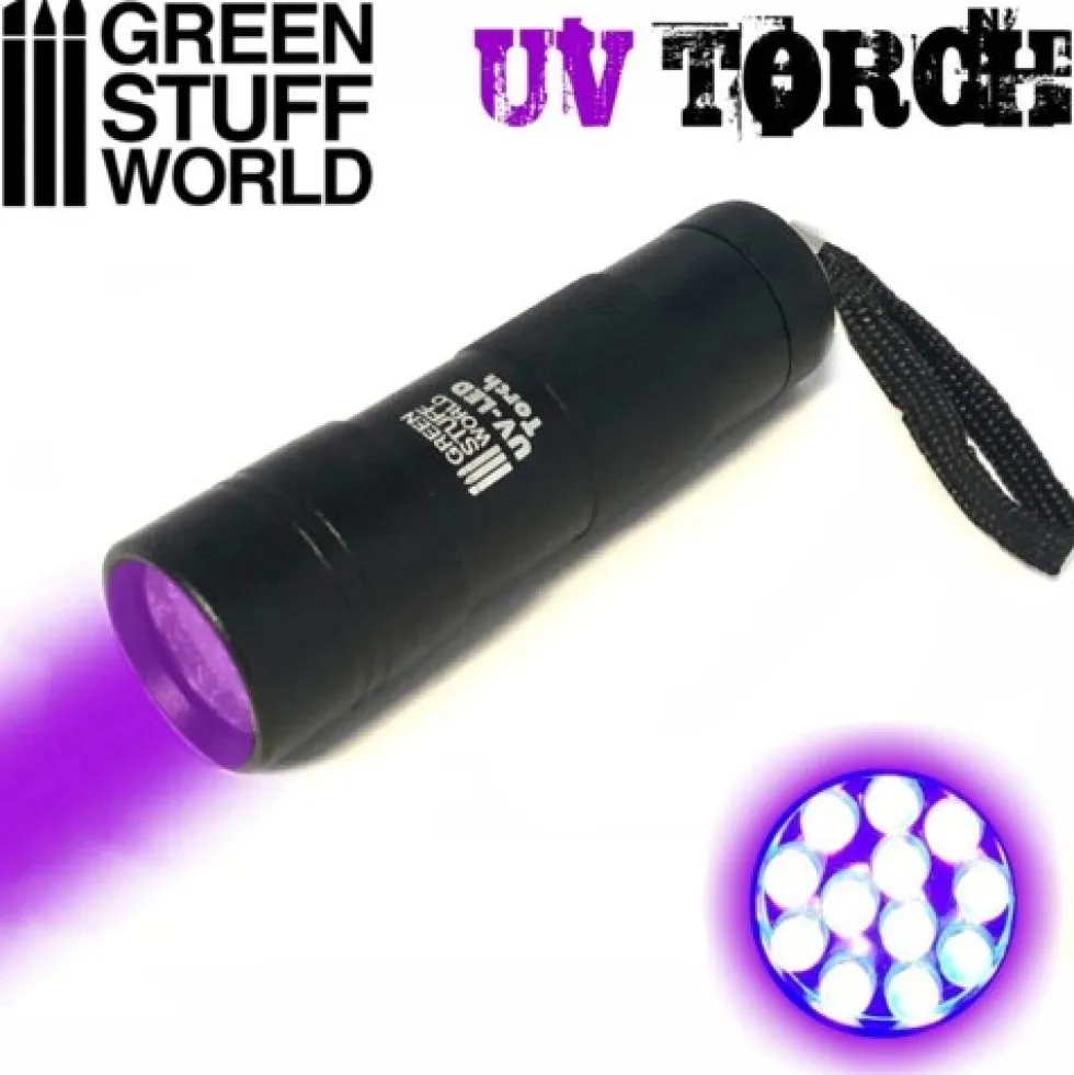 Green Stuff World: latarka ultrafioletowa (Ultraviolet Light torch)