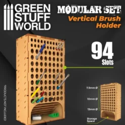 Green Stuff World: Modułowy stojak na pędzle - pionowy