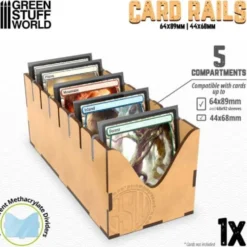 Green Stuff World: Organizer na karty - 75x185mm