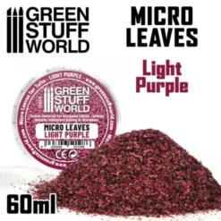 Green Stuff World: Posypka modelarska - Miniaturowe liście - Light Purple