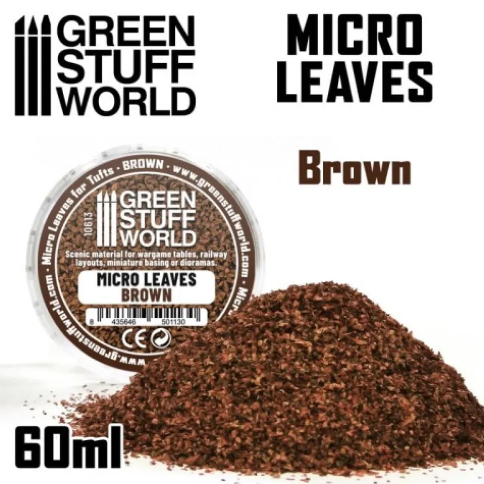 Green Stuff World: Posypka modelarska - Rozrzucone Liście - Dry Green - 200ml