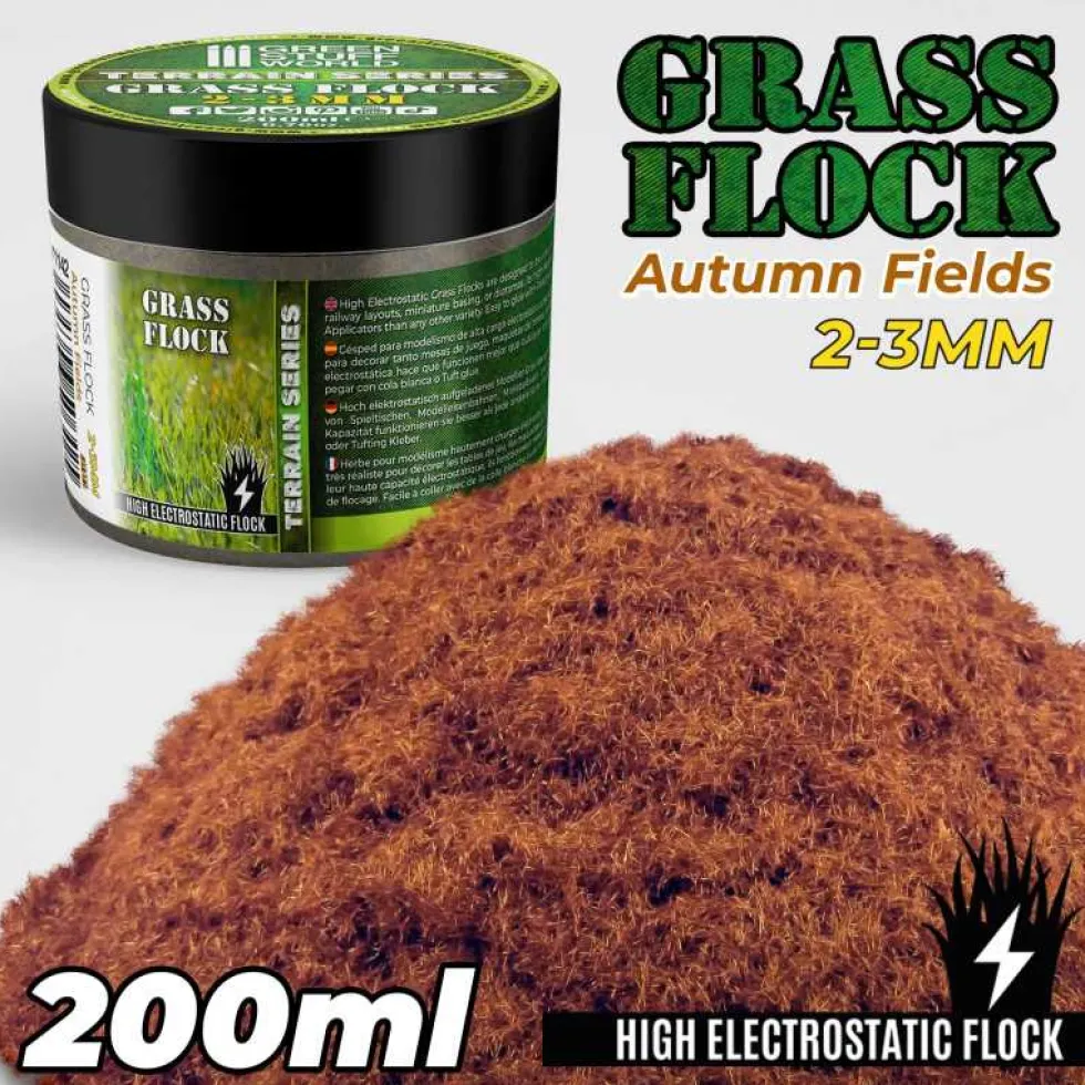 Green Stuff World: Posypka z trawki statycznej 2-3mm - Dry Yellow Pasture - 200 ml