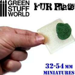 Green Stuff World: Płytka z teksturą - Wilcze futro