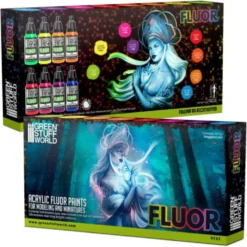 Green Stuff World: Set x8 Fluor Paints