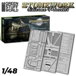 Green Stuff World: Silikonowe formy - Stonework