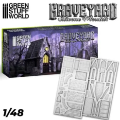 Green Stuff World: Silikonowe formy - Graveyard