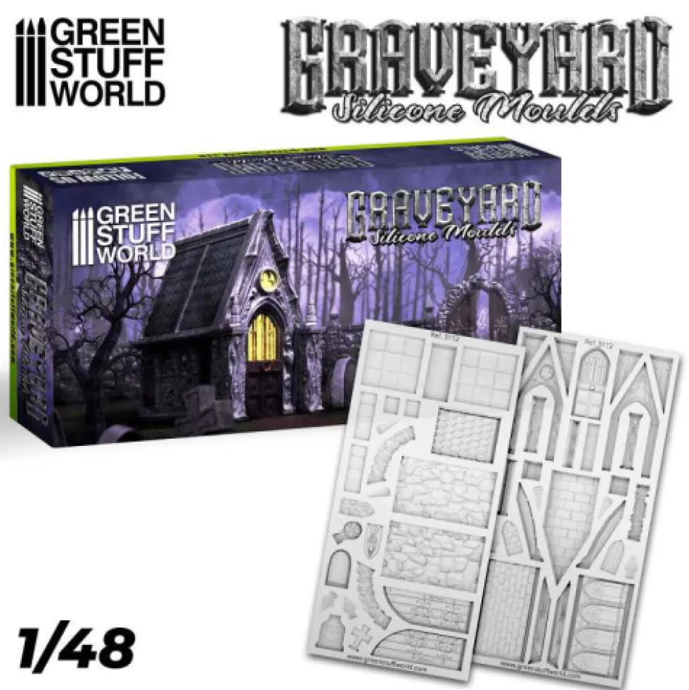 Green Stuff World: Silikonowe formy - Graveyard