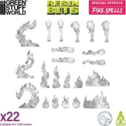 Green Stuff World: Special Effects - Magiczne płomienie (22 elementy)
