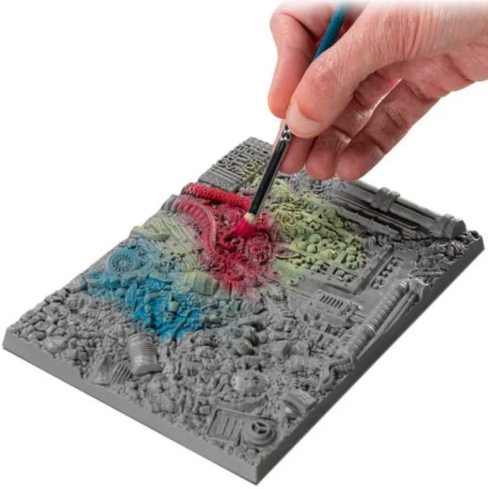 Green Stuff World: Sucha paleta (Dry Brush Palette)