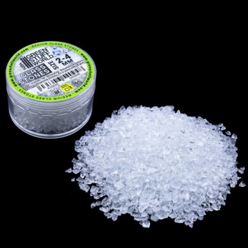 Green Stuff World: Szklane kamyczki 2-4mm 50g