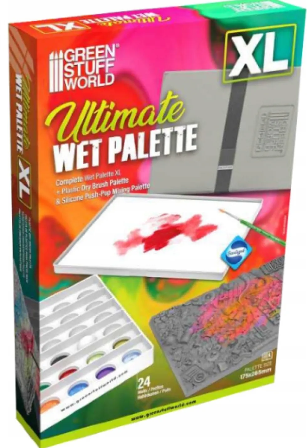 Green Stuff World: Ultimate Wet Palette XL - Zestaw palet