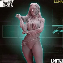 Green Stuff World: UNIT9 Cyberpunk - Amanda Wrench 54mm