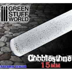 Green Stuff World: Wałek z teksturą bruku - kamień 15mm (Rolling Pin)