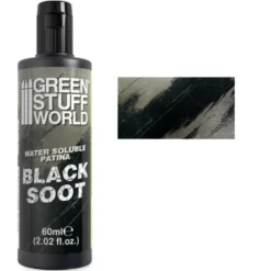 Green Stuff World: Water soluble patina 60ml - Black Soot