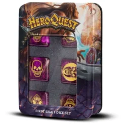 HeroQuest: Zestaw kości D6 - First Light