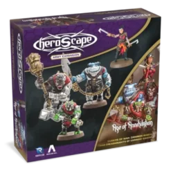 Heroscape: Crimson Widow and Dreadnoughts of Caraway Cavern Army Expansion