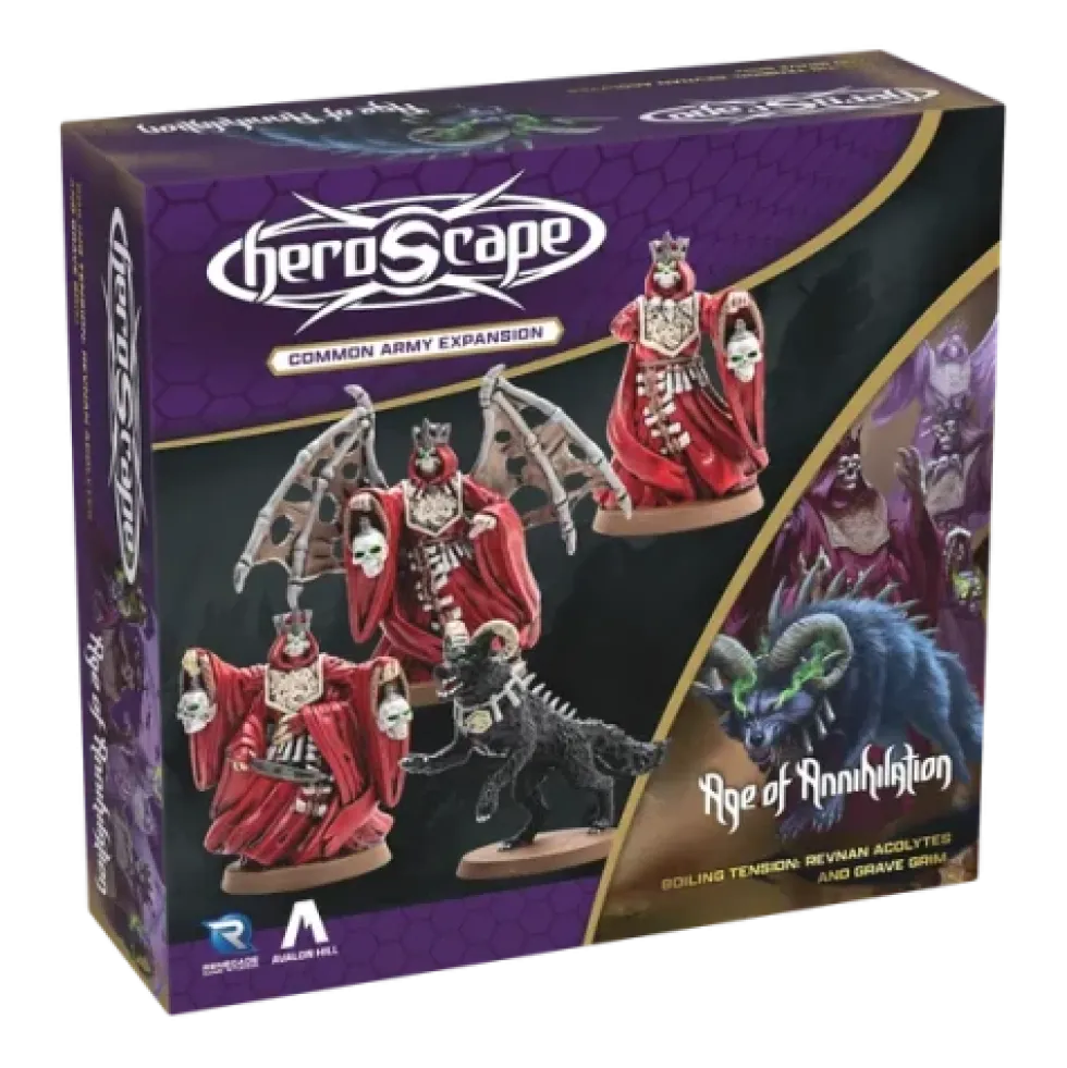 Heroscape: Revnan Acolytes & Grave Grim Common Army Expansion