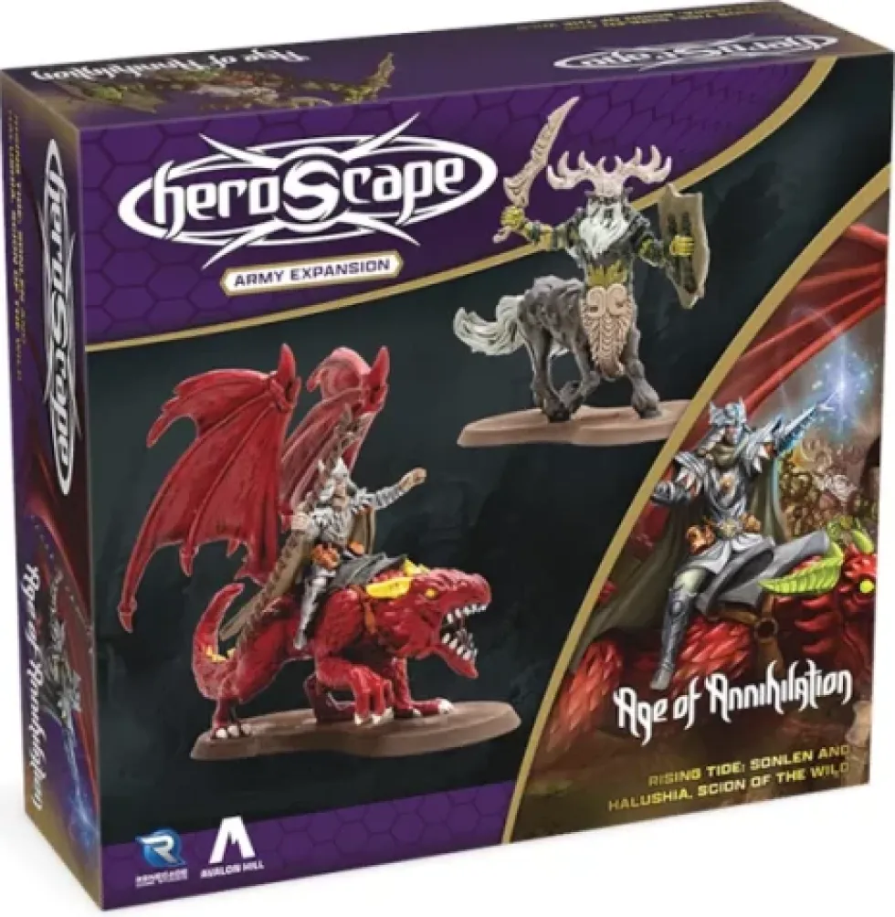 Heroscape: Rising Tide – Sonlen and Halushia, Scion of the Wild Army Expansion