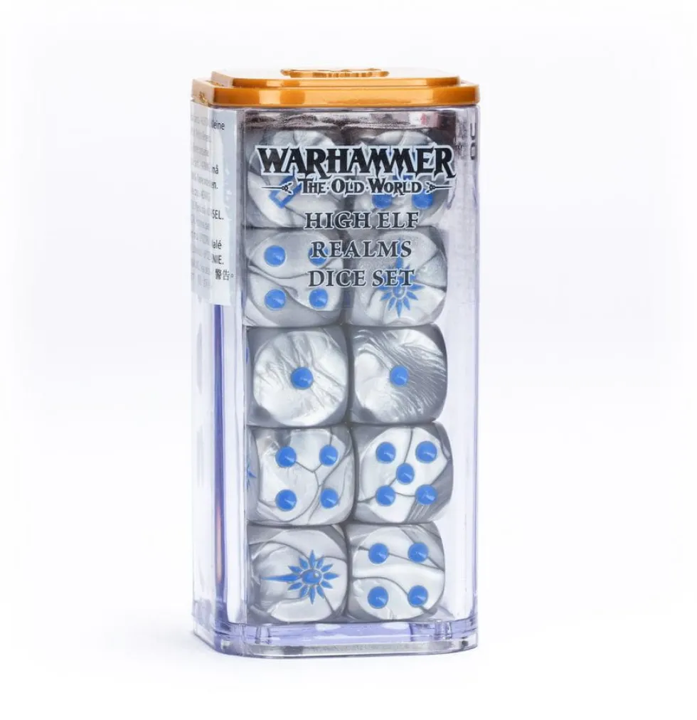 High Elf Realms: Dice Set (Warhammer: The Old World)