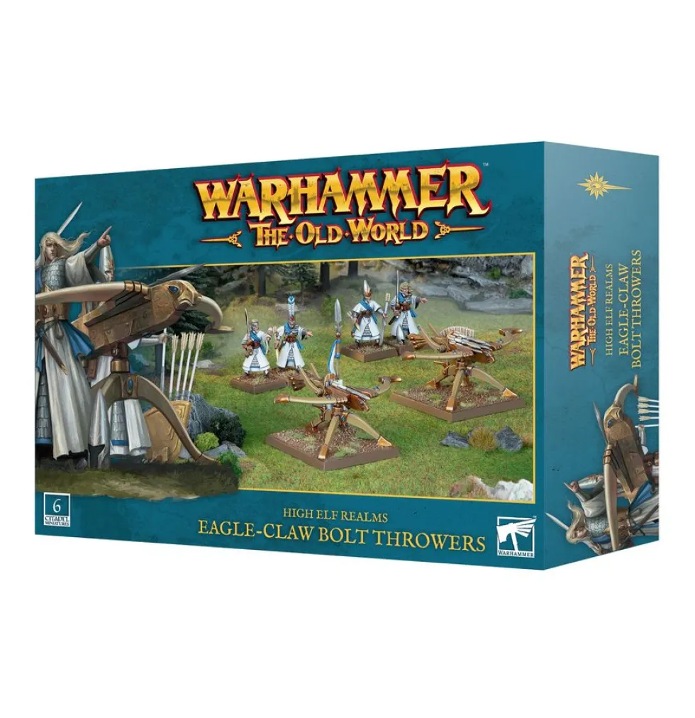 High Elf Realms: Eagle-claw Bolt Throwers (Warhammer: The Old World)