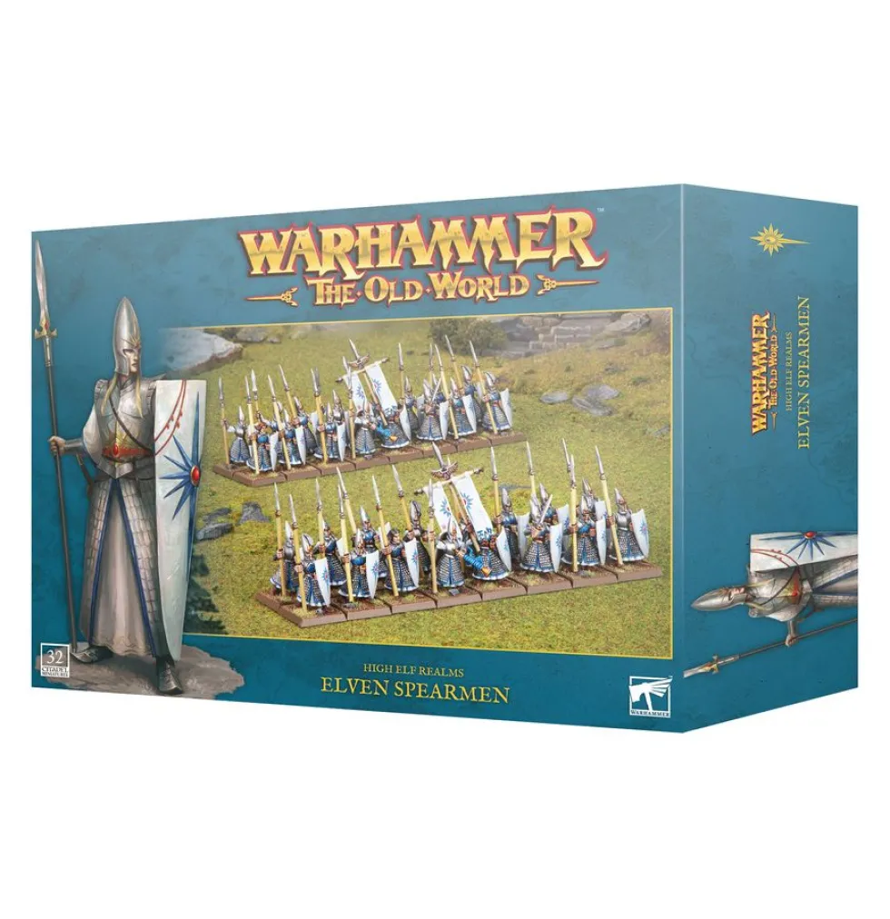 High Elf Realms: Elven Spearmen (Warhammer: The Old World)