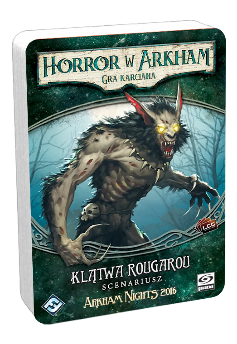 Horror w Arkham: Gra karciana - Klątwa Rougarou - Scenariusz