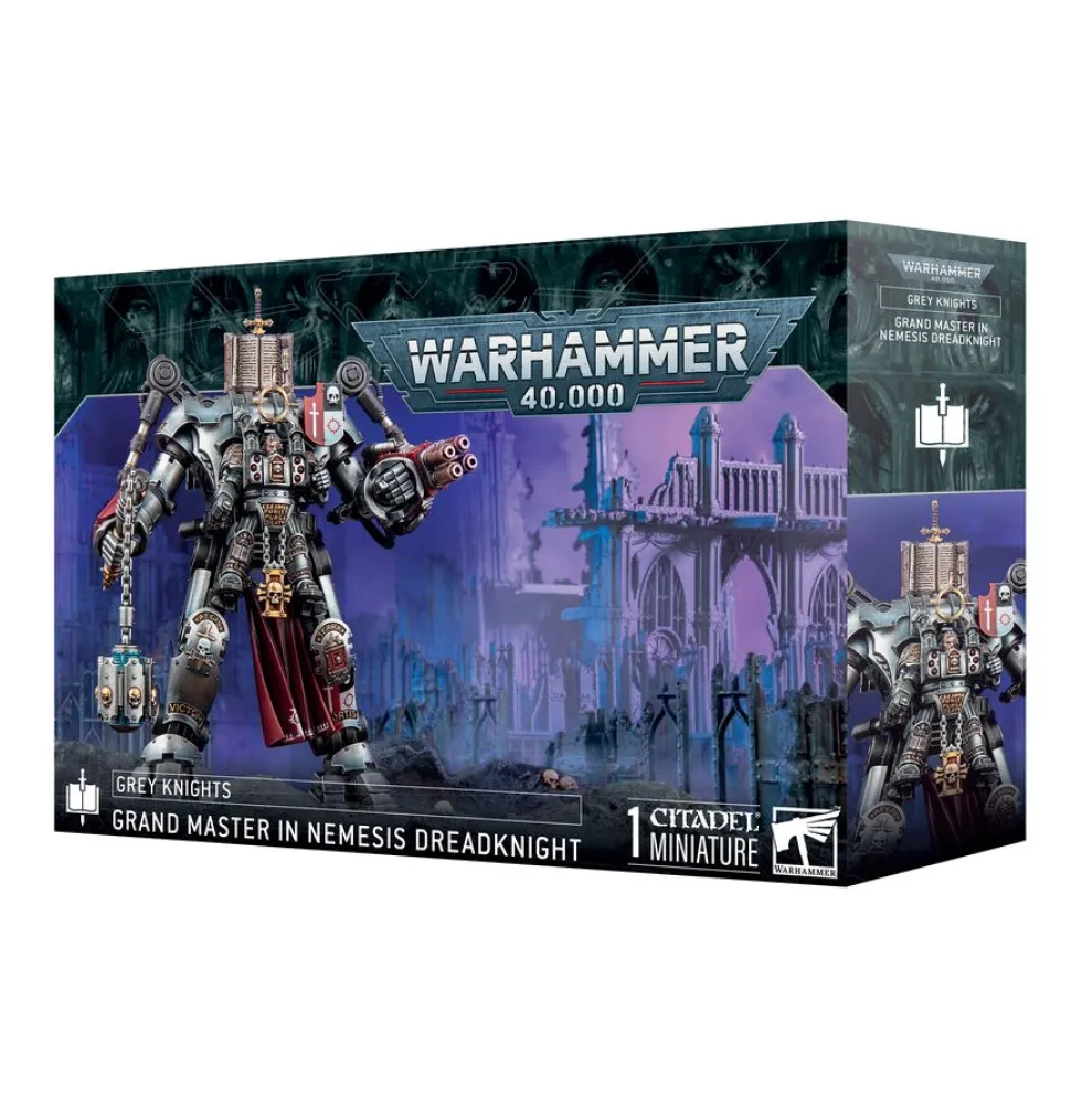 Imperial Knights: Grand Master in Nemesis Dreadknight (Warhammer 40,000)