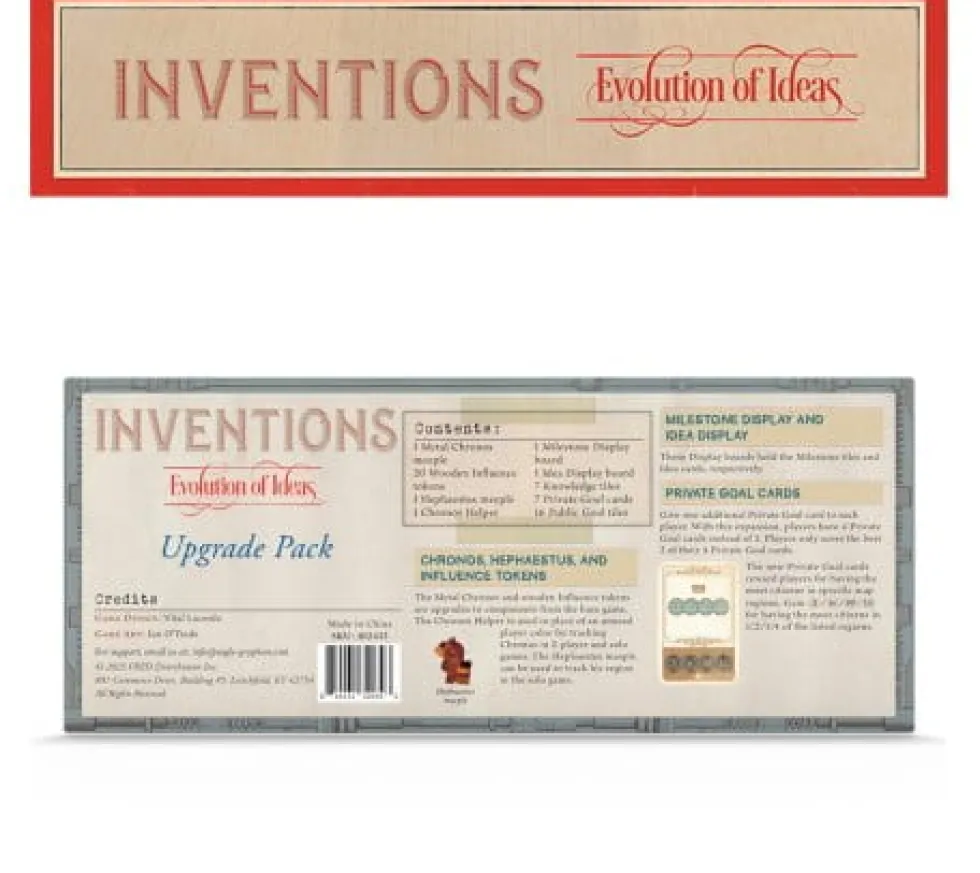 Inventions: Evolution of Ideas - Upgrade Pack